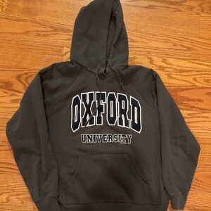 Oxford University Black Hoodie